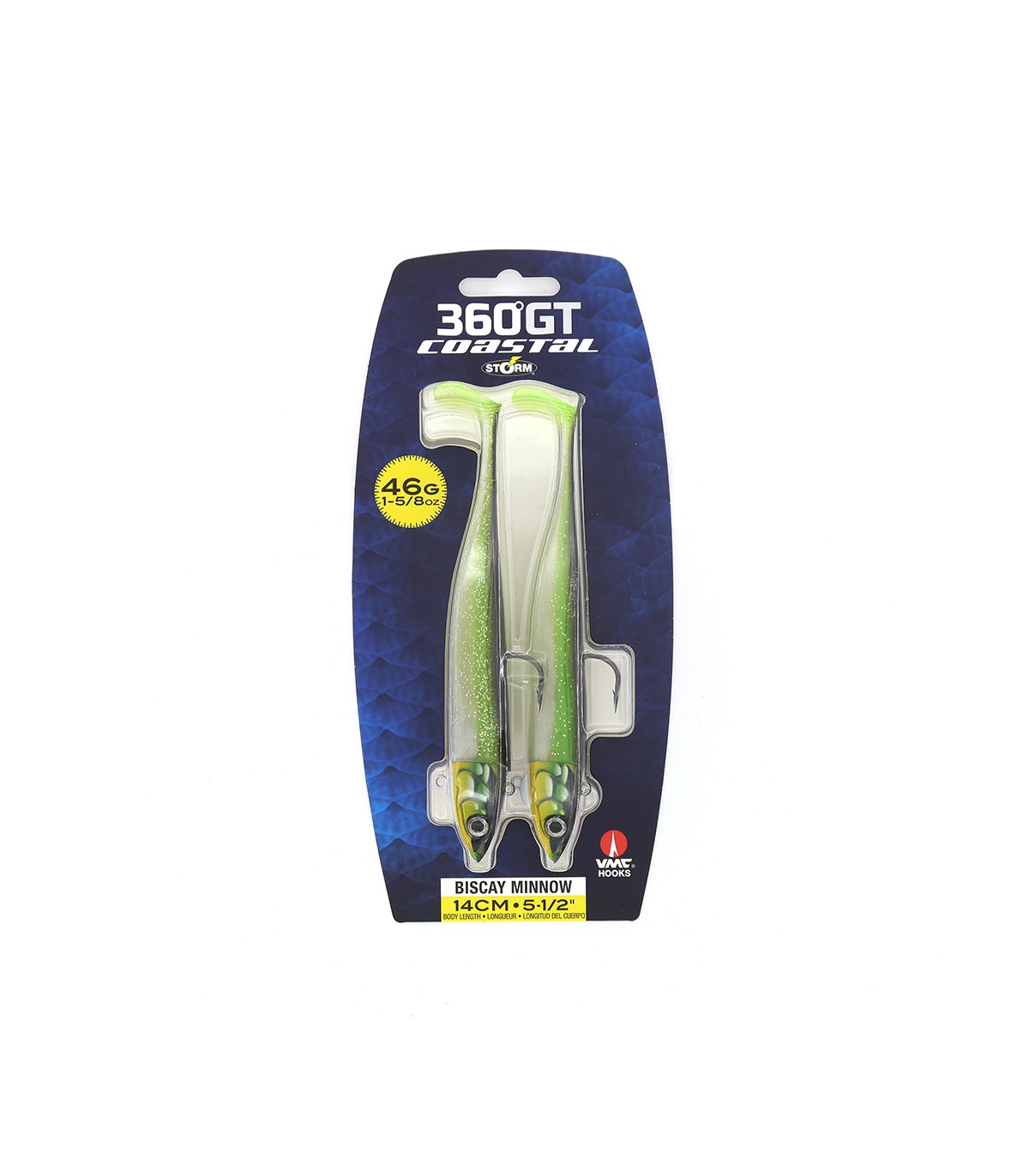 VINILO BISCAY MINNOW 14 CM - 46 G DE STORM 1 VINILO BISCAY MINNOW 14 CM - 46 G DE STORM